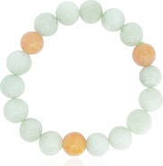 The Lovery Jade Bead Stretch Bracelet