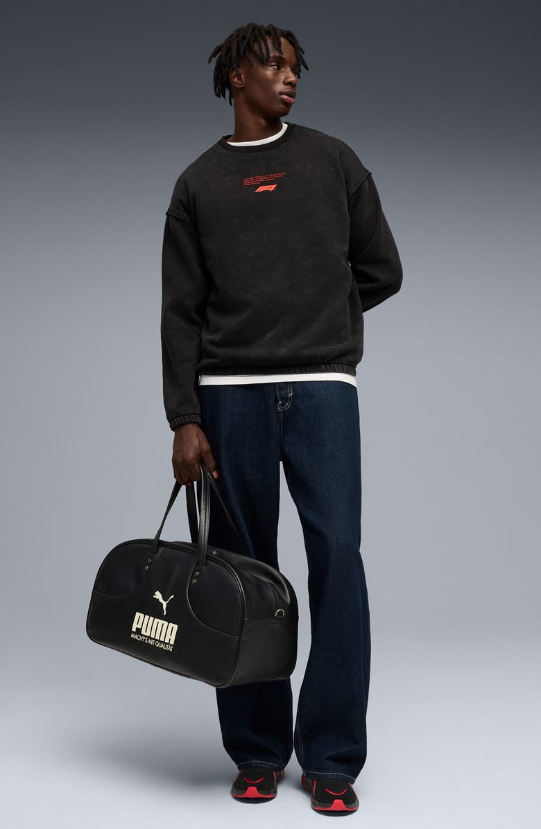 PUMA F1 Sportswear Long Sleeve Graphic T-Shirt, Alternate, color, Puma Black