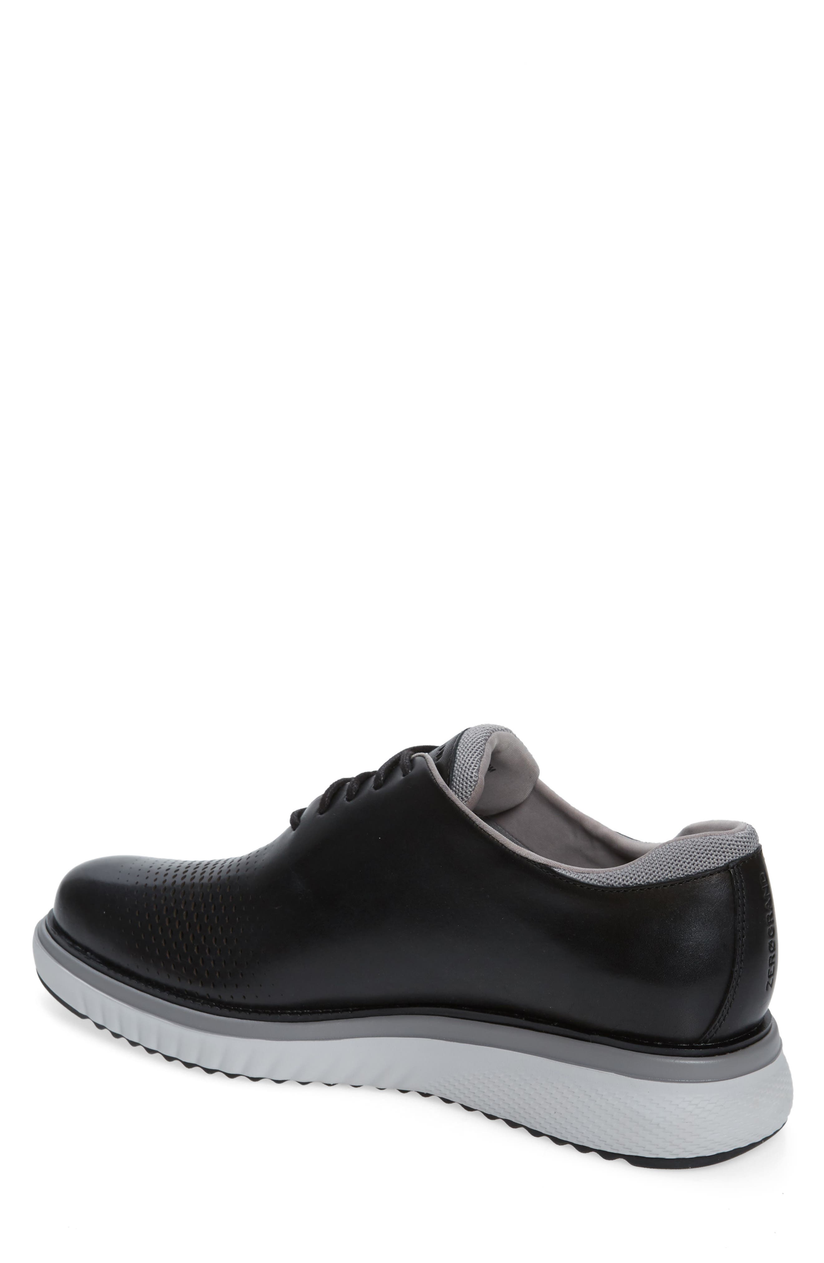 ZerøGrand Eon Wingtip, Alternate, color, BLACK LEATHER/ WHITE