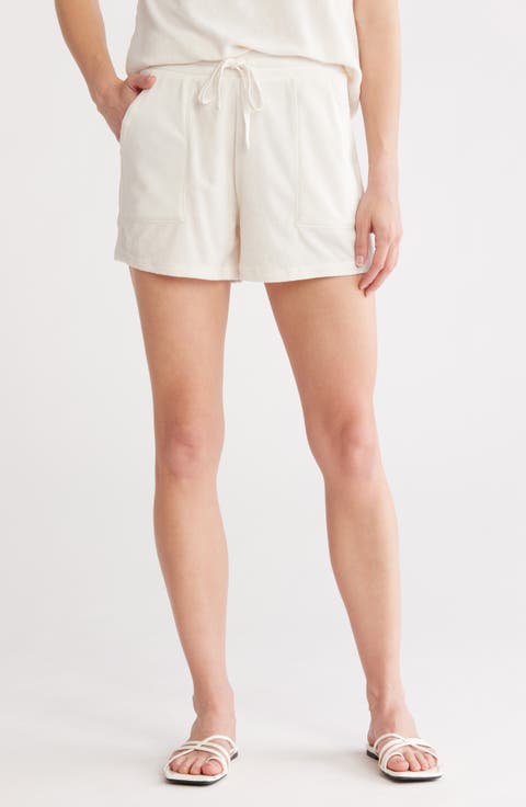 Terry Drawstring Shorts