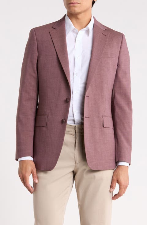 Notch Lapel Suit Jacket