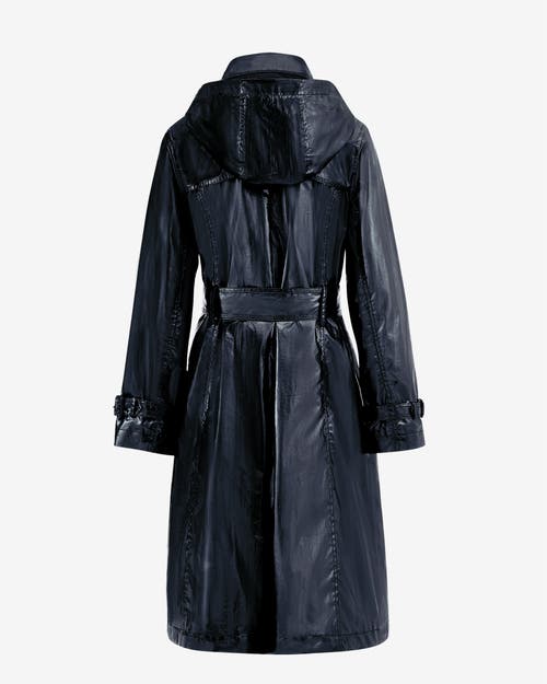 Jane Post Downtown Rain Trench In Black