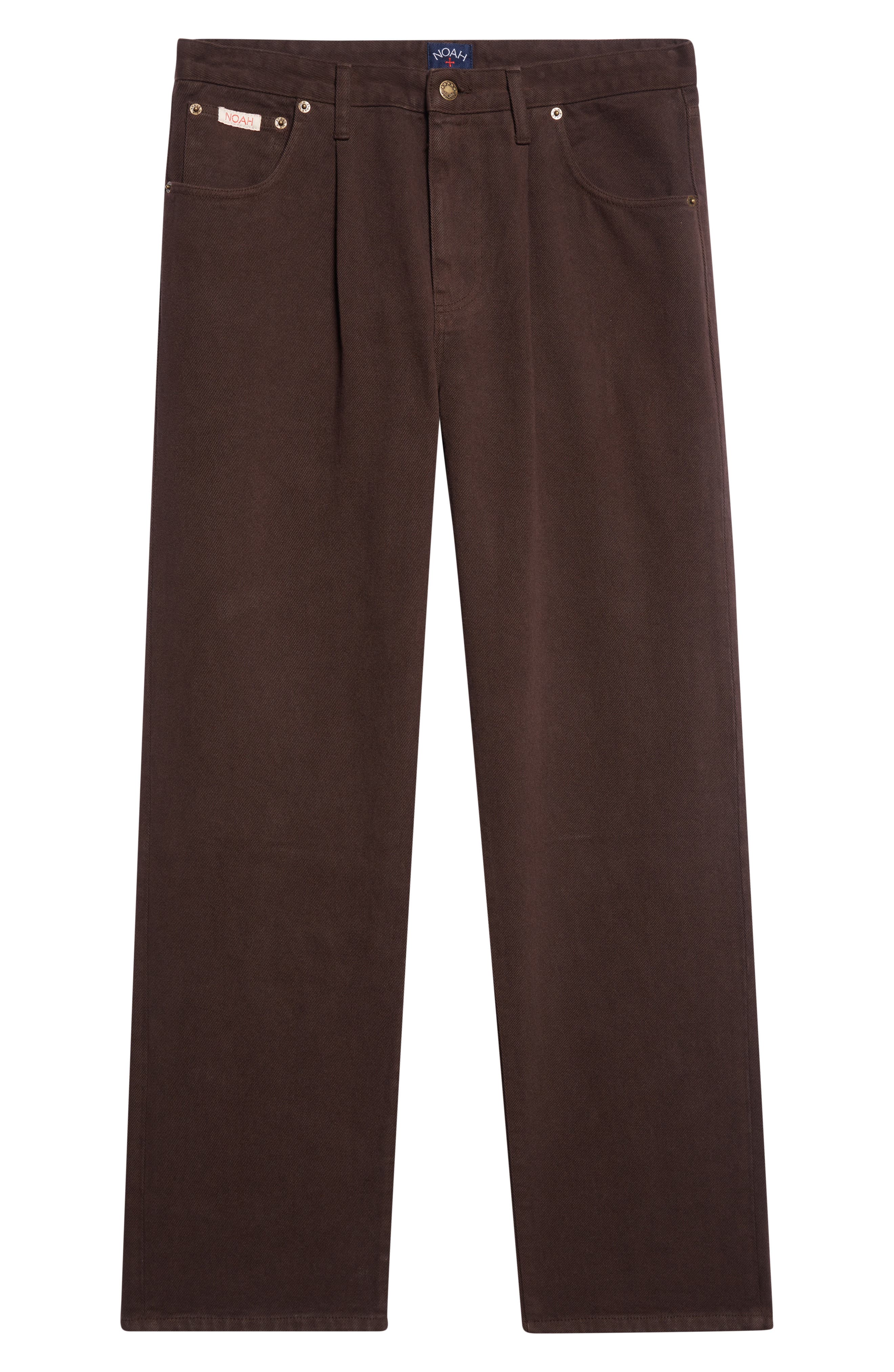 Brushed Back Pleated Organic Cotton Jeans (Men) | Nordstrom