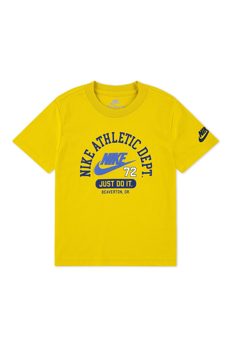 Kids' P.E. Class Graphic T-Shirt, Main, color, BRIGHT CITRON