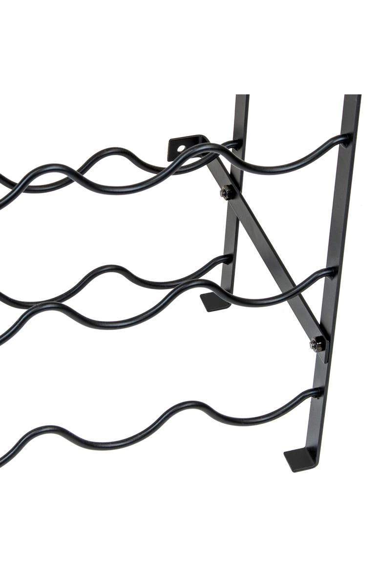 SORBUS Black 100 Bottle Freestanding Wine Rack, Alternate, color,