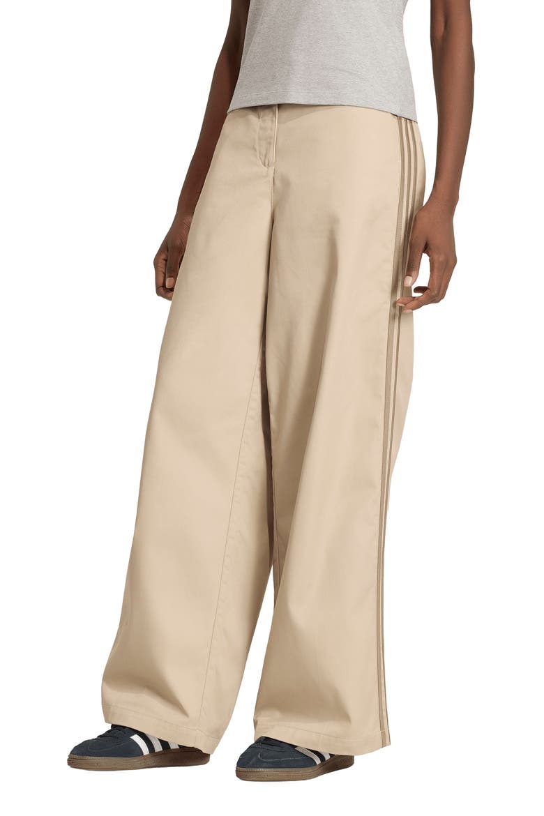 Tailored 3-Stripes Pants, Main, color, KHAKI THREE/ KHAKI/ CREAM