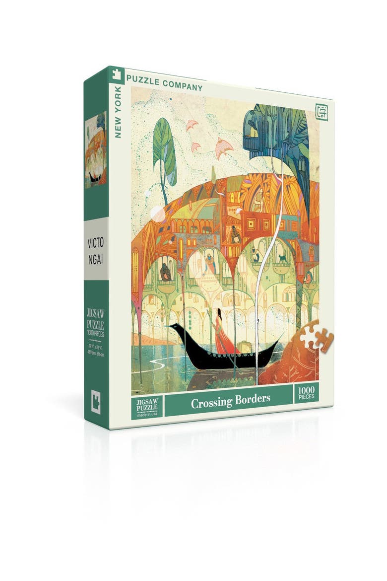 Crossing Borders 1000 Piece Puzzle, Alternate, color, No Color
