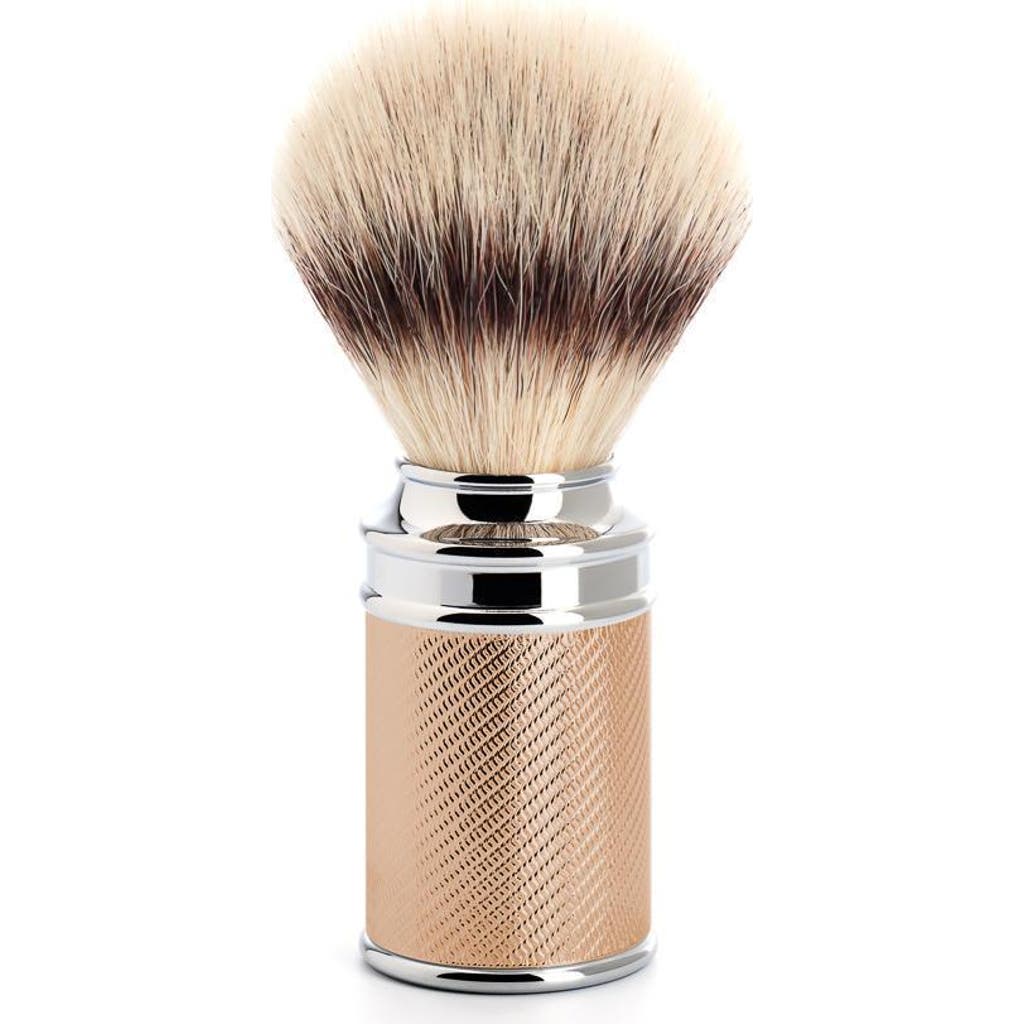Mühle Traditional Rosegold Silvertip Fiber Shaving Brush In Gold
