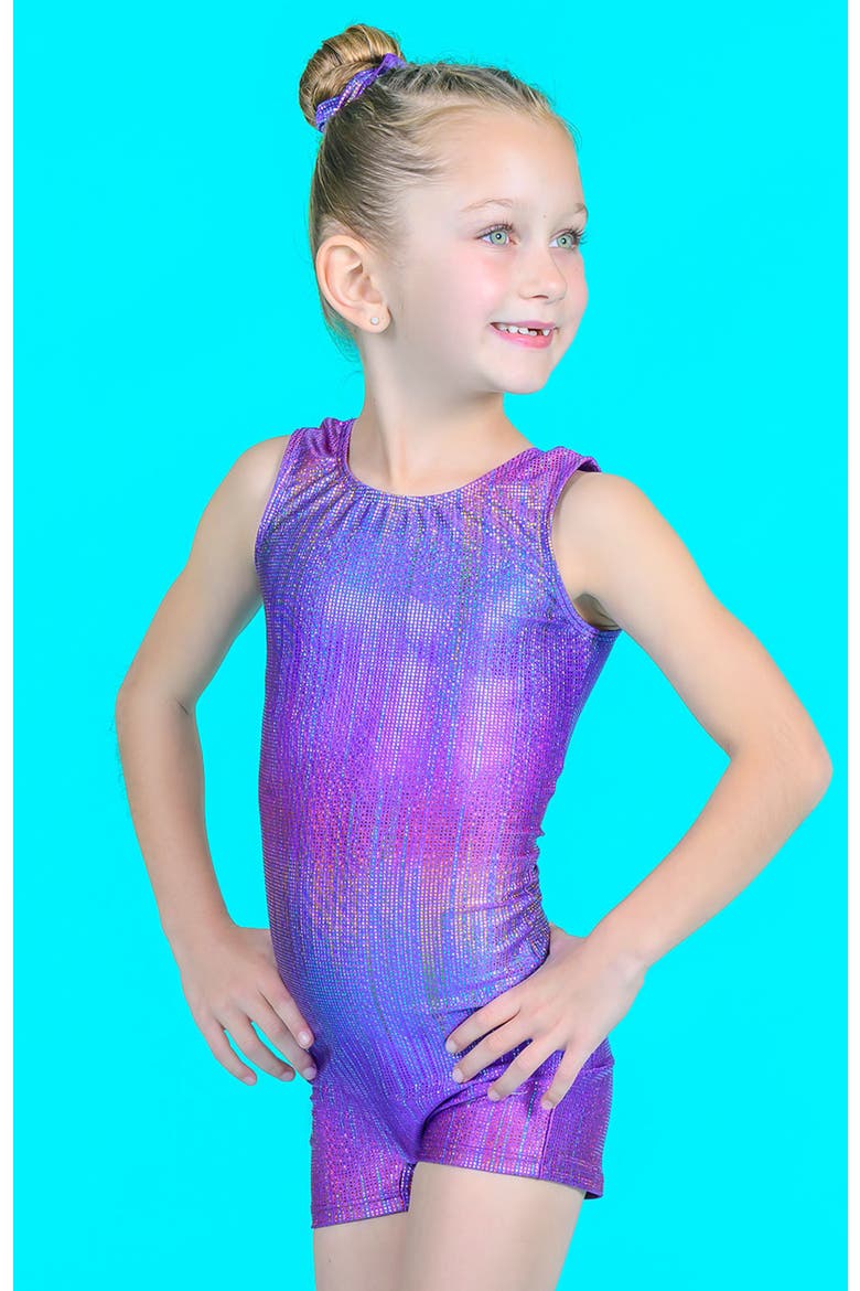 Rainbow Blaze Unitard, Alternate, color, Rainbow Blaze