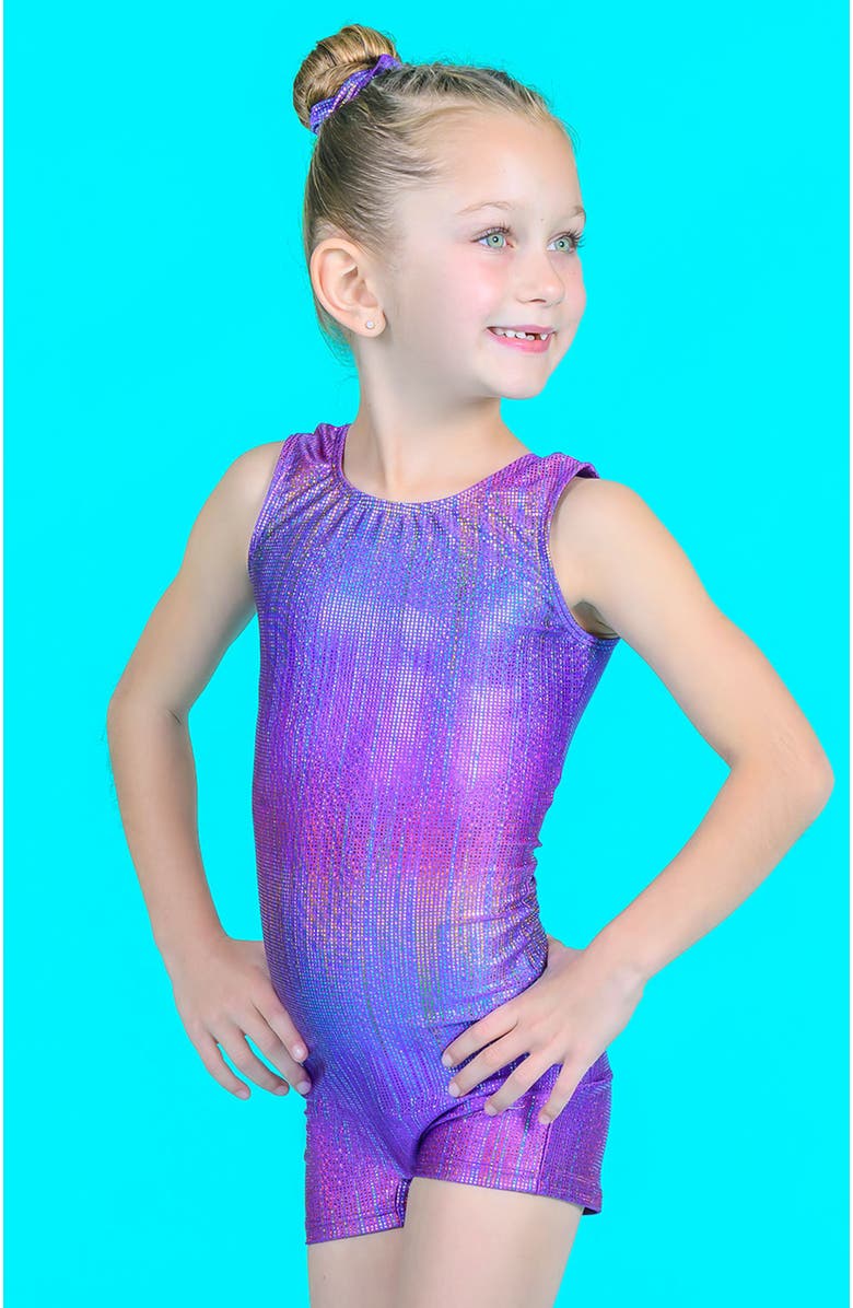 Destira Rainbow Blaze Unitard, Alternate, color, Rainbow Blaze