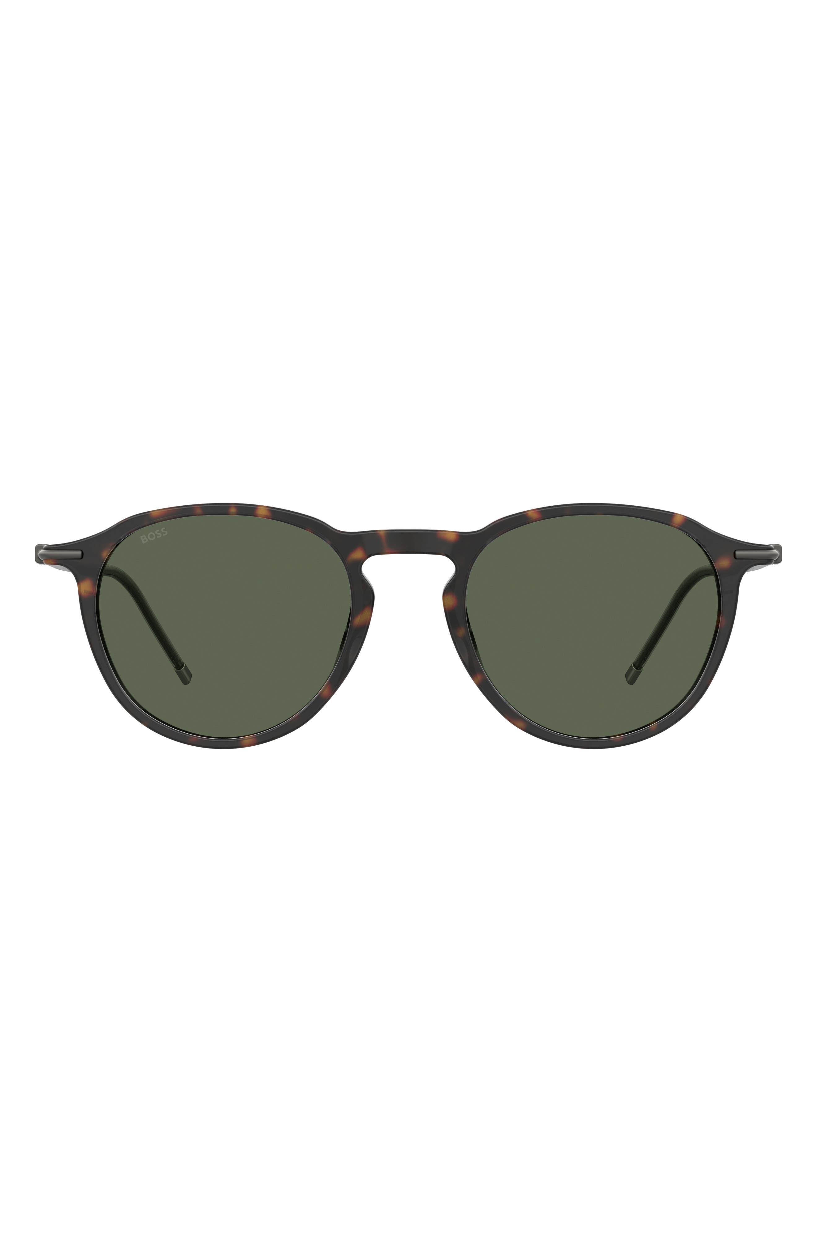 BOSS 50mm Round Sunglasses