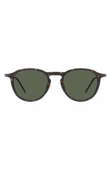 BOSS 50mm Round Sunglasses
