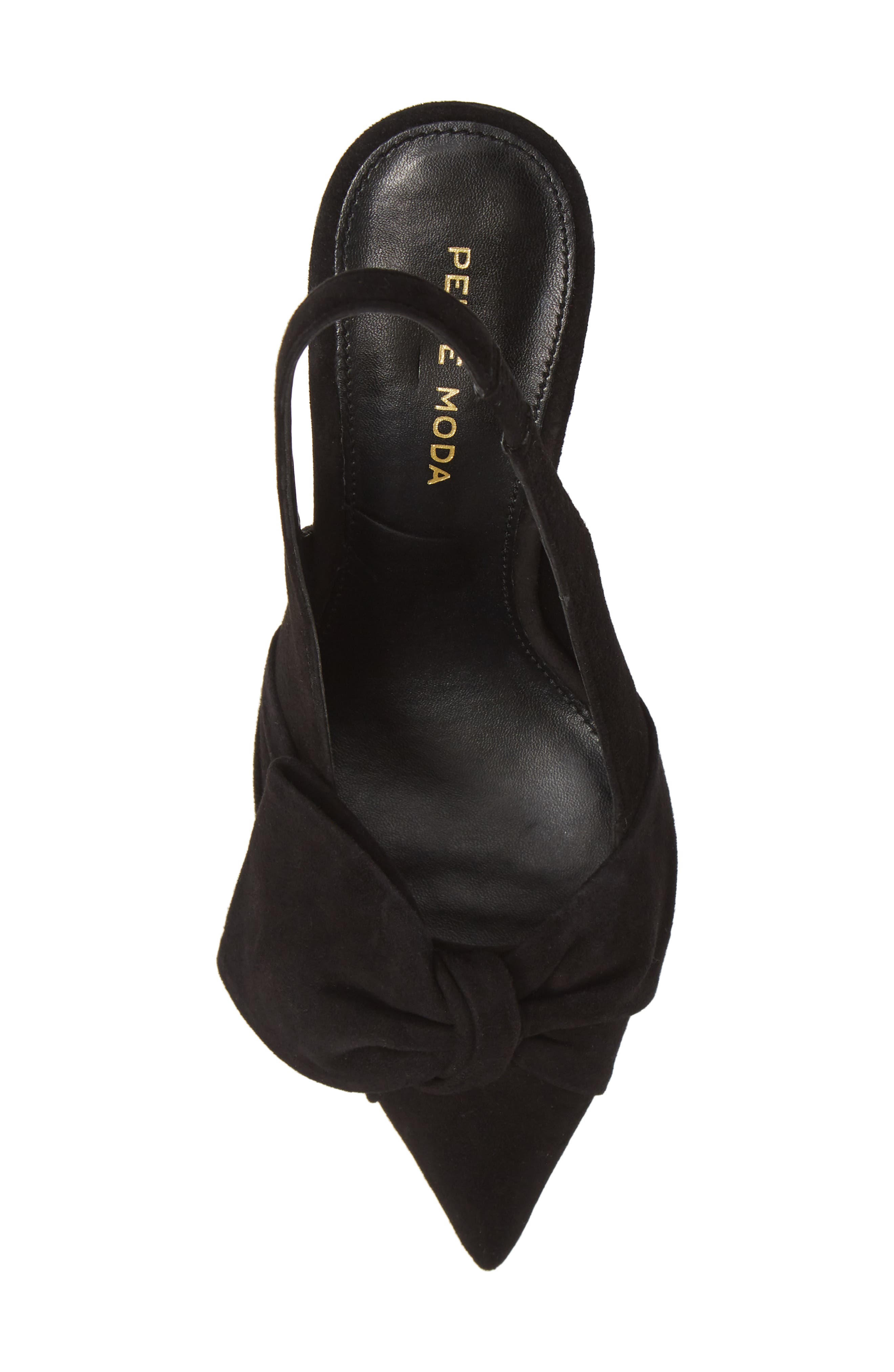 Iza Slingback Pump, Alternate, color, BLACK SUEDE
