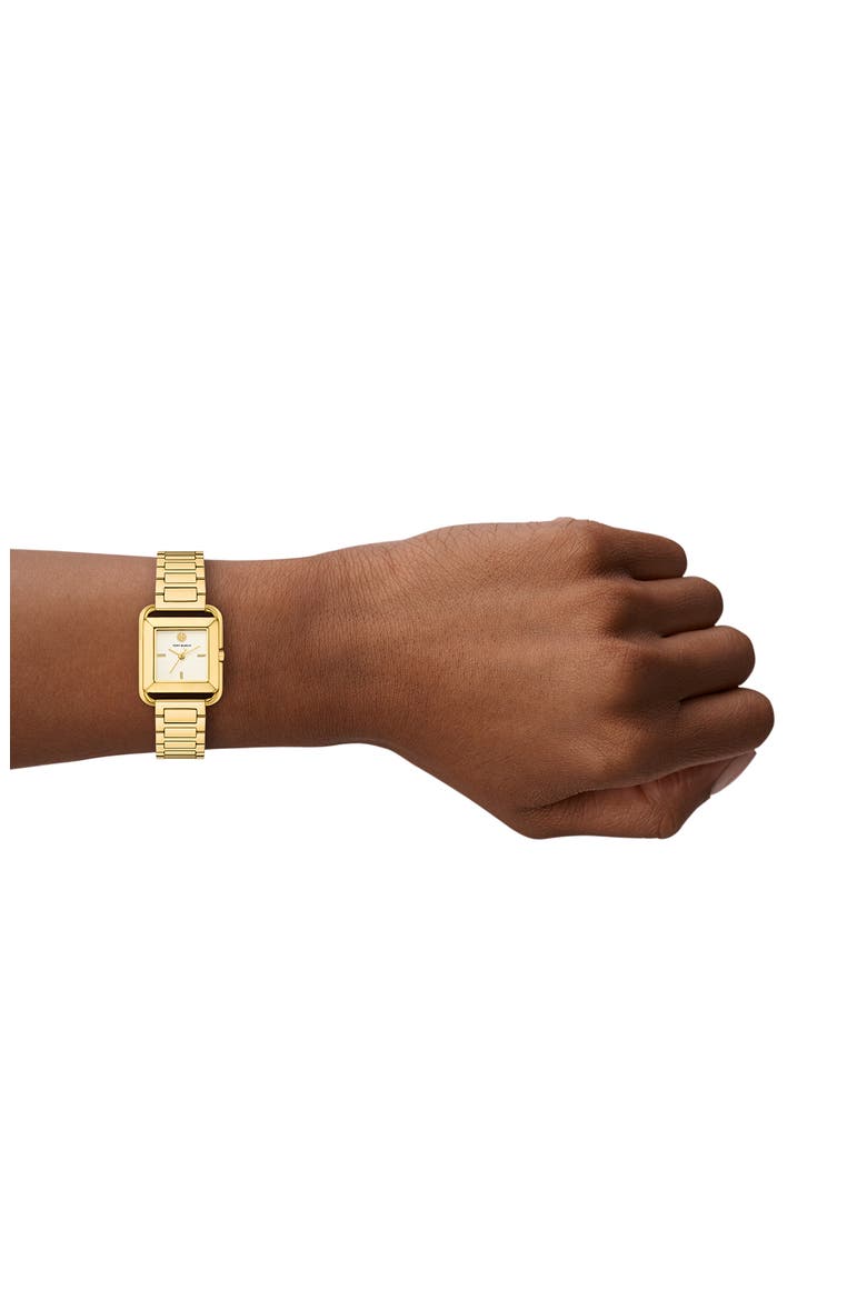 The Kira Square Bracelet, 24mm, Alternate, color, GOLD