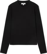 COS Heavyweight Long Sleeve Cotton T-Shirt