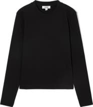 COS Heavyweight Long Sleeve Cotton T-Shirt