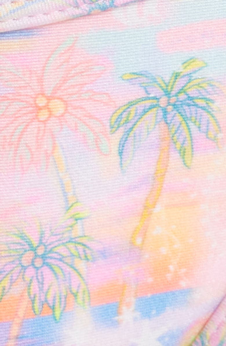 Kulani Kinis Strappy Bikini Bottoms, Alternate, color, Sunset Universe