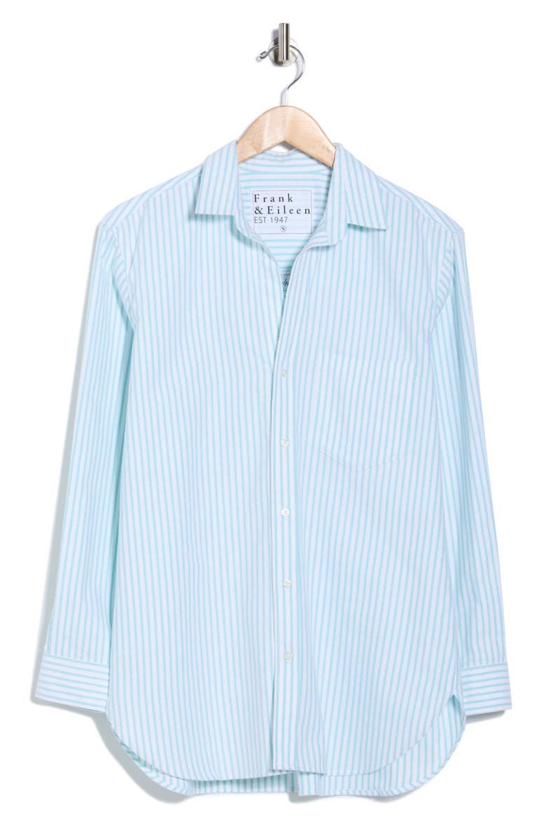 Joedy Boyfriend Button-Up Shirt, Alternate, color, SEA FOAM S