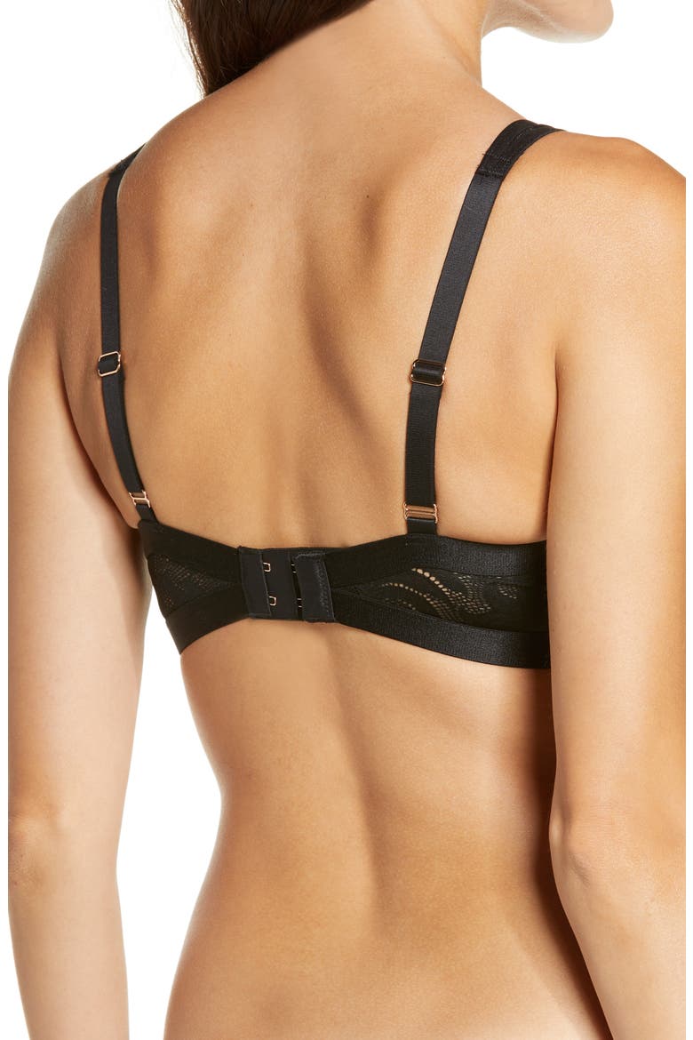 Modern Classics Wireless Bra, Alternate, color, BLACK