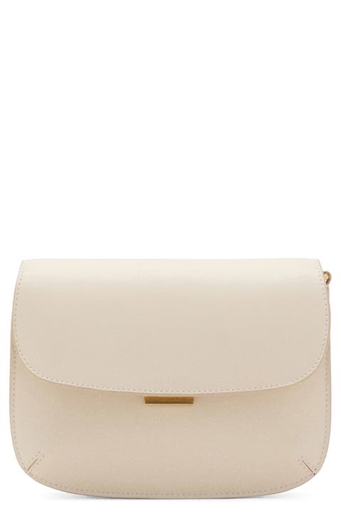 Faux Leather Crossbody Bag