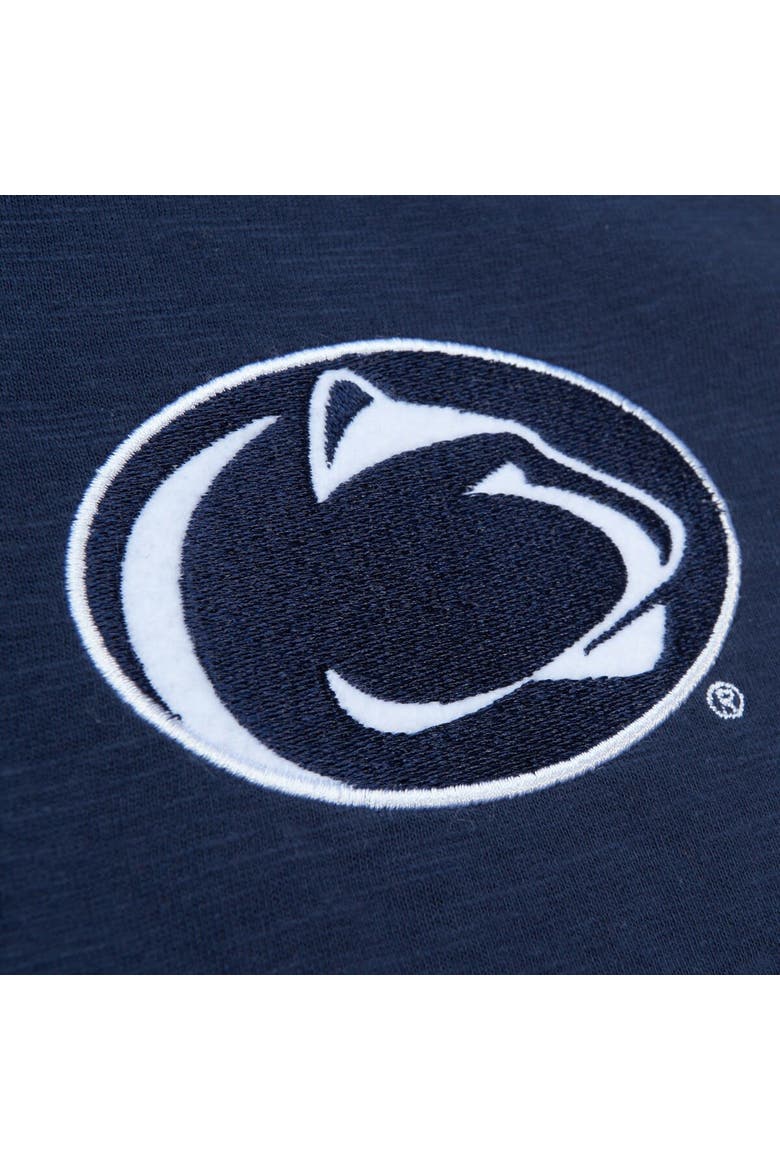 Men's Mitchell & Ness Navy Penn State Nittany Lions Legendary Slub Raglan Long Sleeve T-Shirt, Alternate, color, Navy