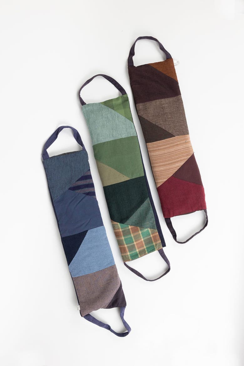 Patchwork Flaxseed Neck Wrap, Alternate, color, Multi