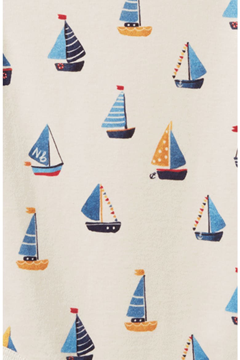 Short Sleeve Bodysuit, Alternate, color, REGATTA PRINT