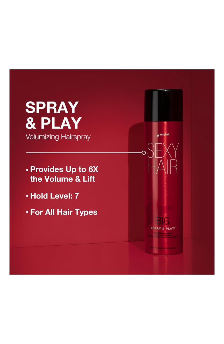 BIG SEXY HAIR Spray & Play Volumizing Hairspray  - 10 oz., Alternate, color, 