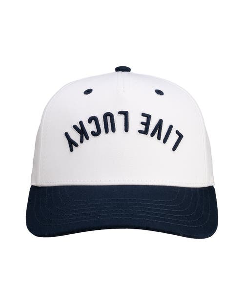 Black Clover Upside Down Luck 2 Hat In White
