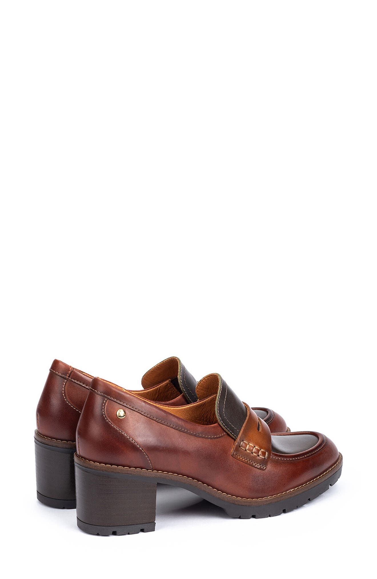 PIKOLINOS Llanes Loafer Pump, Alternate, color, Cognac