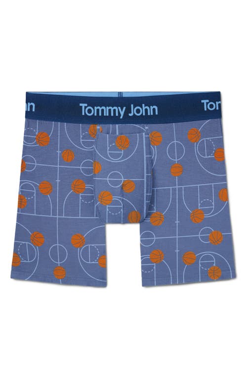 Tommy John Second Skin 6-inch Boxer Briefs In Slam Dunk Dress Blues