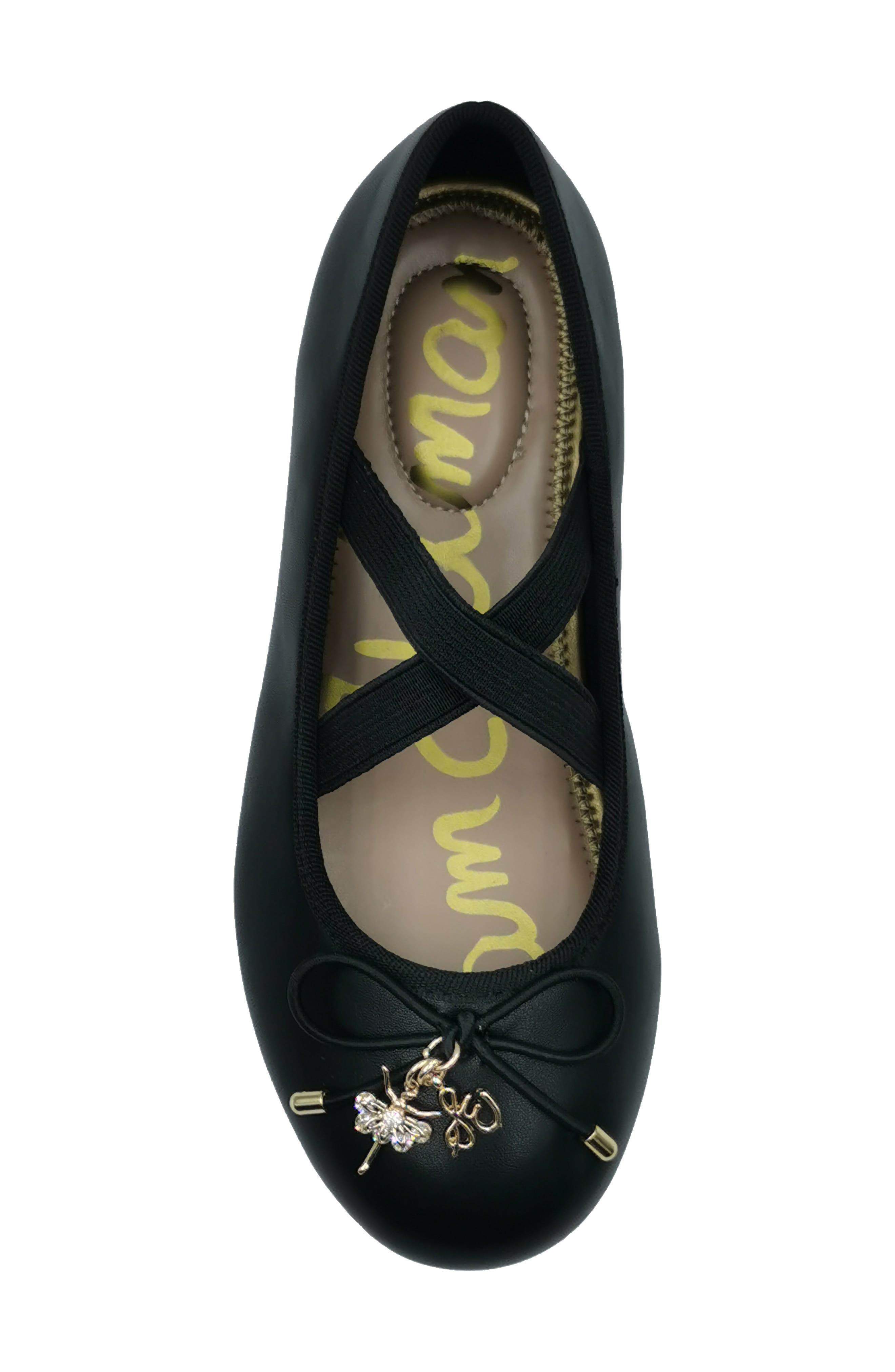 Kids' Felicia Lia Ballet Flat, Alternate, color, BLACK