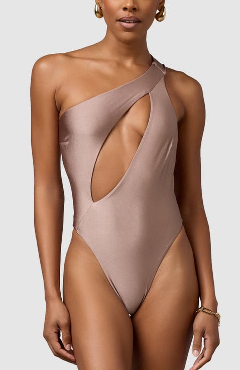 Women's One Shoulder Swimwear & Bathing Suits | Nordstrom