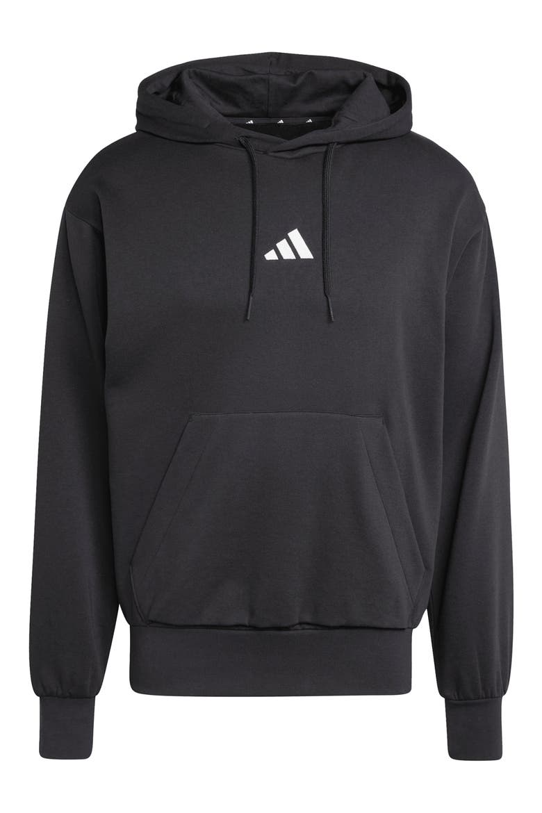 Feelcozy Hoodie, Alternate, color, BLACK/WHIT