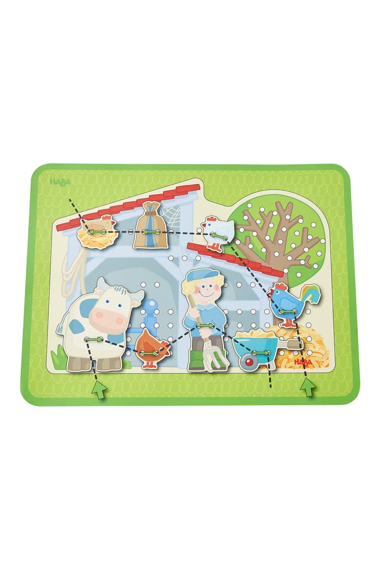 Threading & Lacing Game, Alternate, color, MULTI