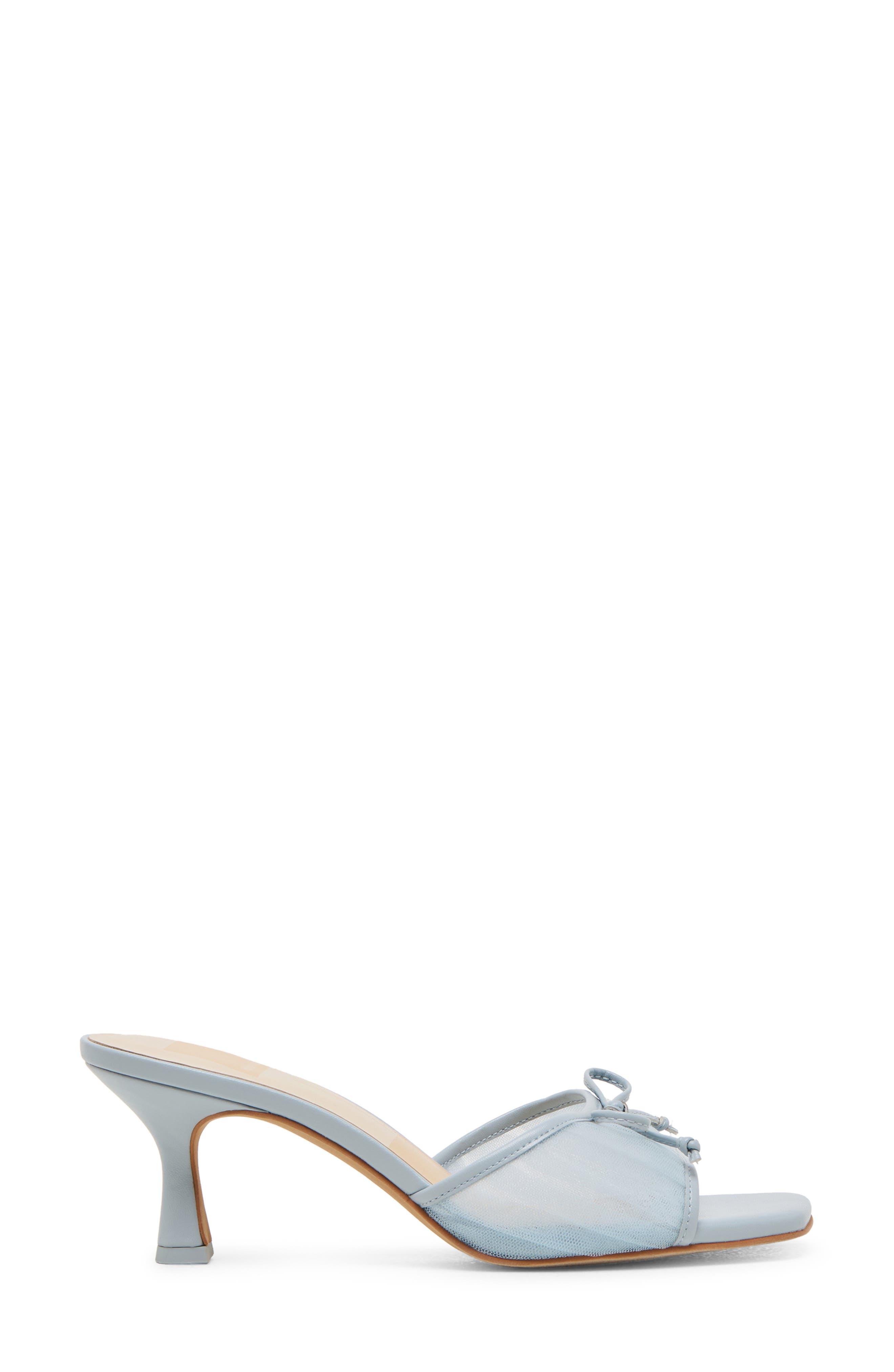 Dolce Vita Galen Slide Sandal, Alternate, color, Light Blue Tule