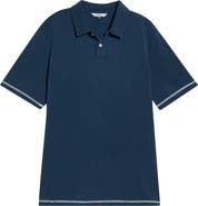 Malbon Golf Fairway Overdye Cotton Golf Polo