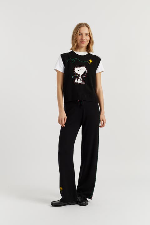 Wool-Cashmere Snoopy Tank
