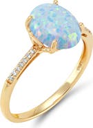 Frankie & Zoe Lab Created Opal Ring