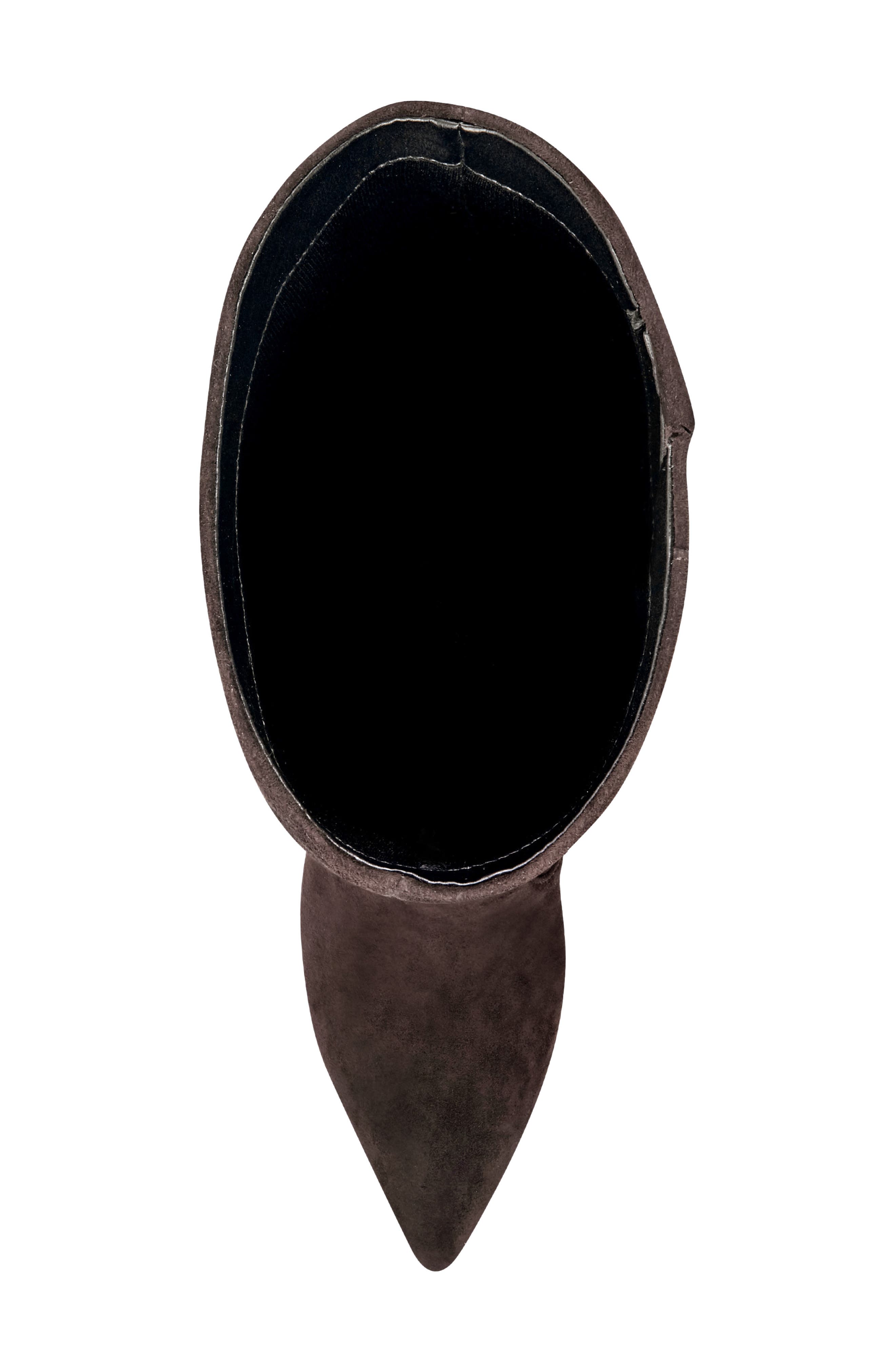 Callena Pointed Toe Boot, Alternate, color, DARK BROWN