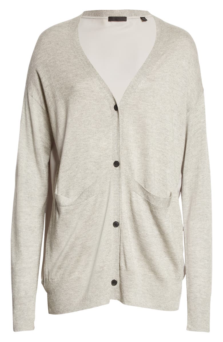 ATM Anthony Thomas Melillo Silk & Cashmere Cardigan, Alternate, color,