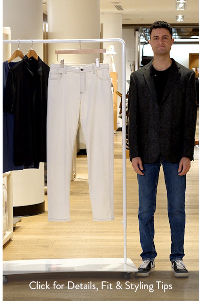 Garment Dyed Bull Denim Jeans video
