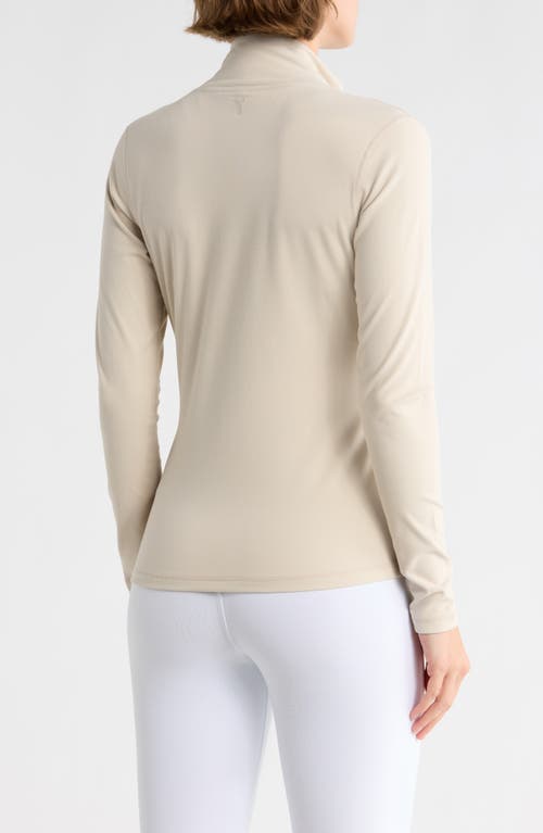 Yogalicious Ultra Lush Cloud Drift Full Zip Jacket In Neutral