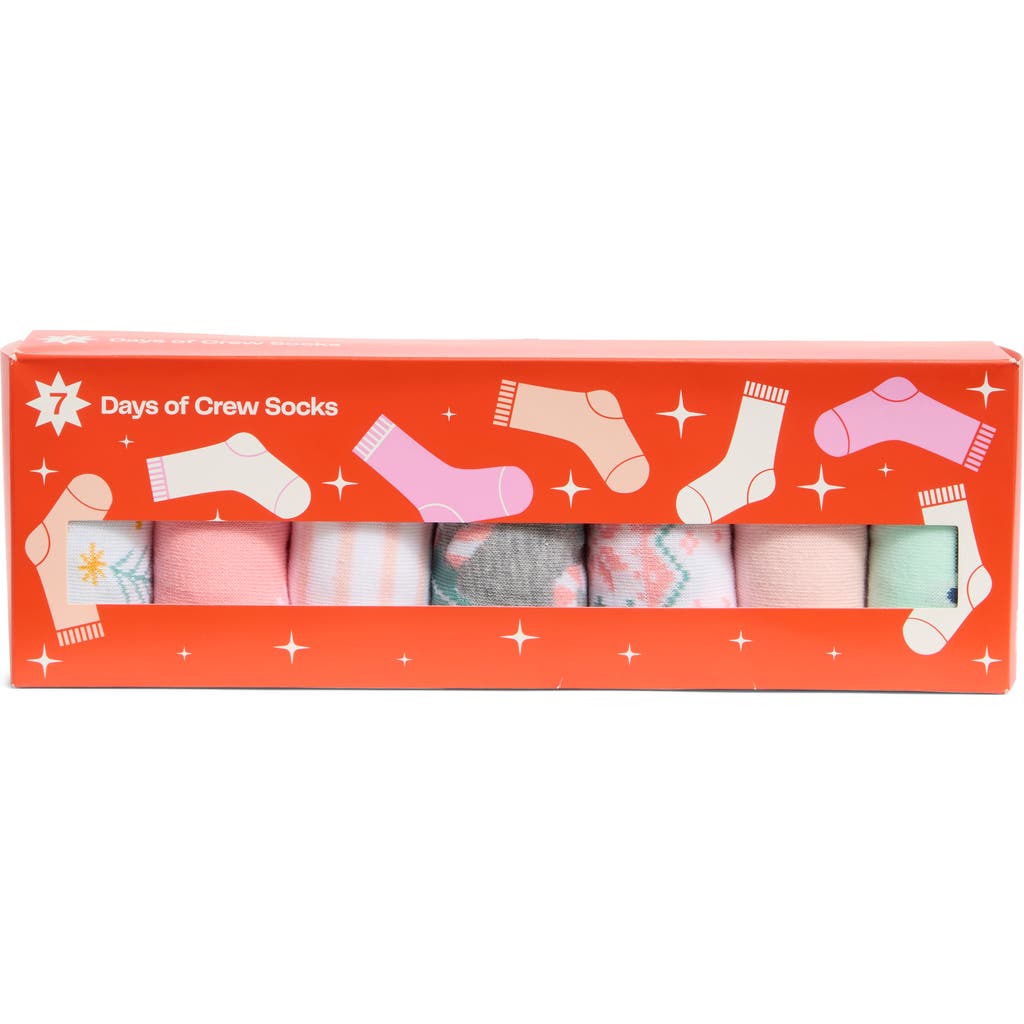 Nordstrom Rack 7-pack Days Of The Week Socks In Multi