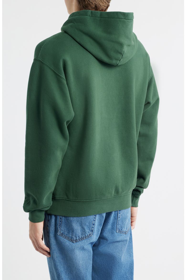 Driftin' Back Graphic Hoodie, Alternate, color, HARD WASHED FOREST GREEN