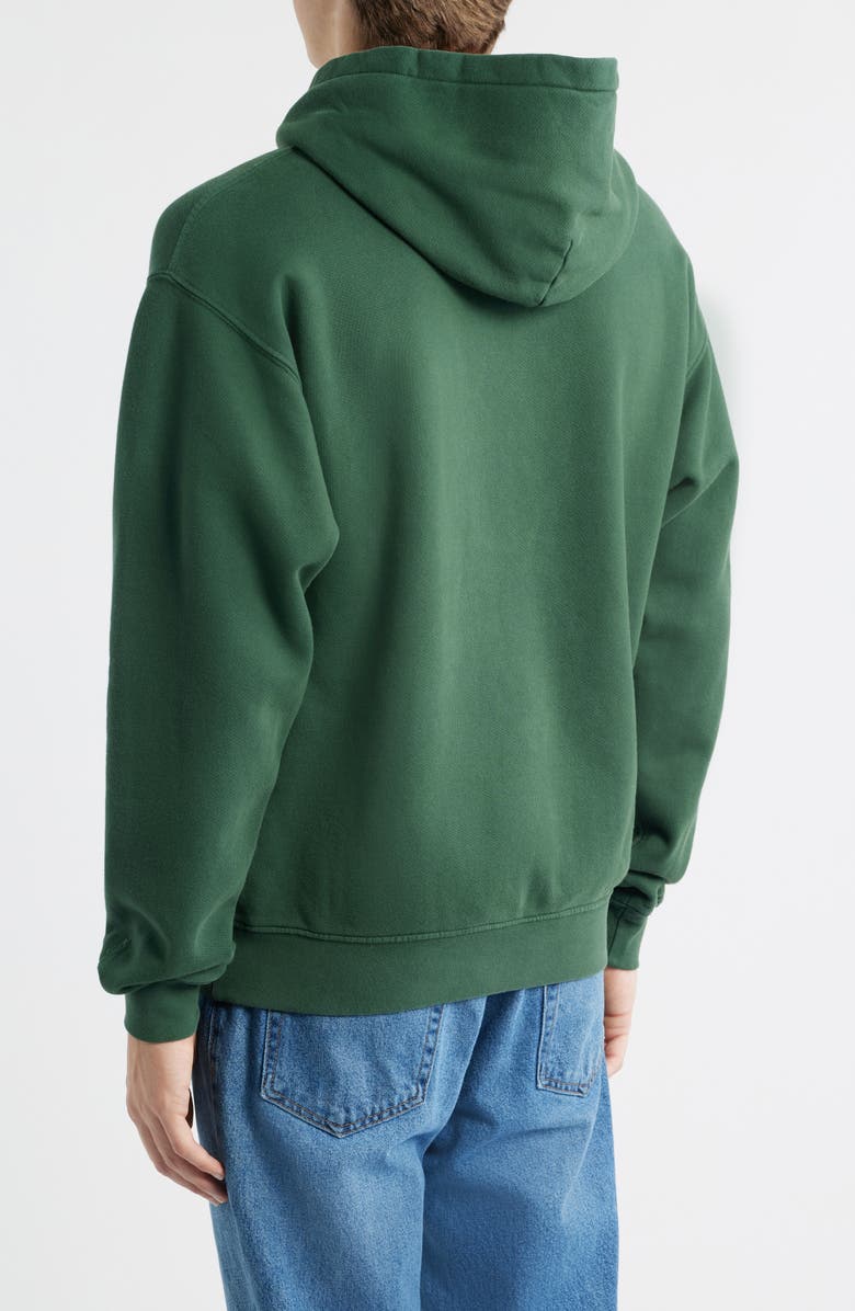 ONE OF THESE DAYS Driftin' Back Graphic Hoodie, Alternate, color, Hard Washed Forest Green