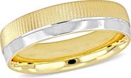 Julianna B. Men's Wedding Band 14k Two-Tone