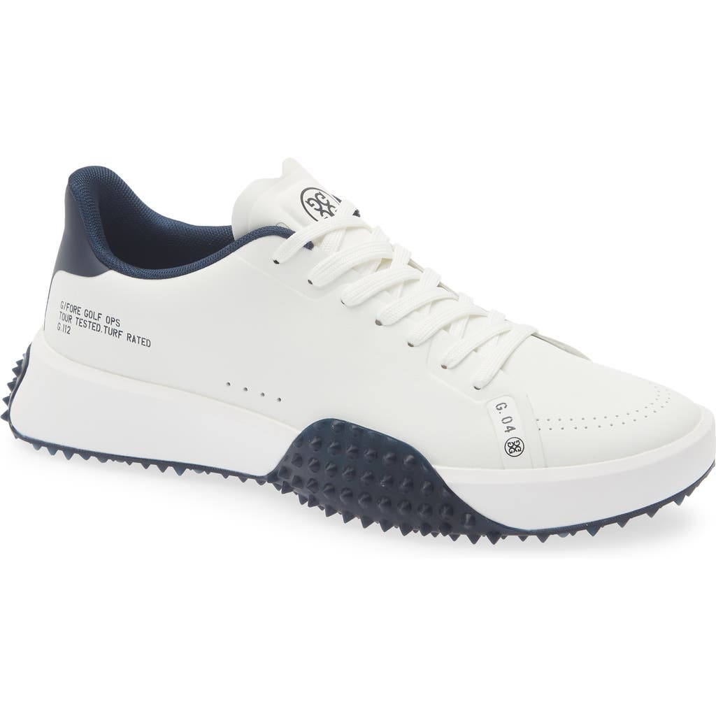 G/fore G.112 Waterproof Golf Shoe In Snow/ Twilight