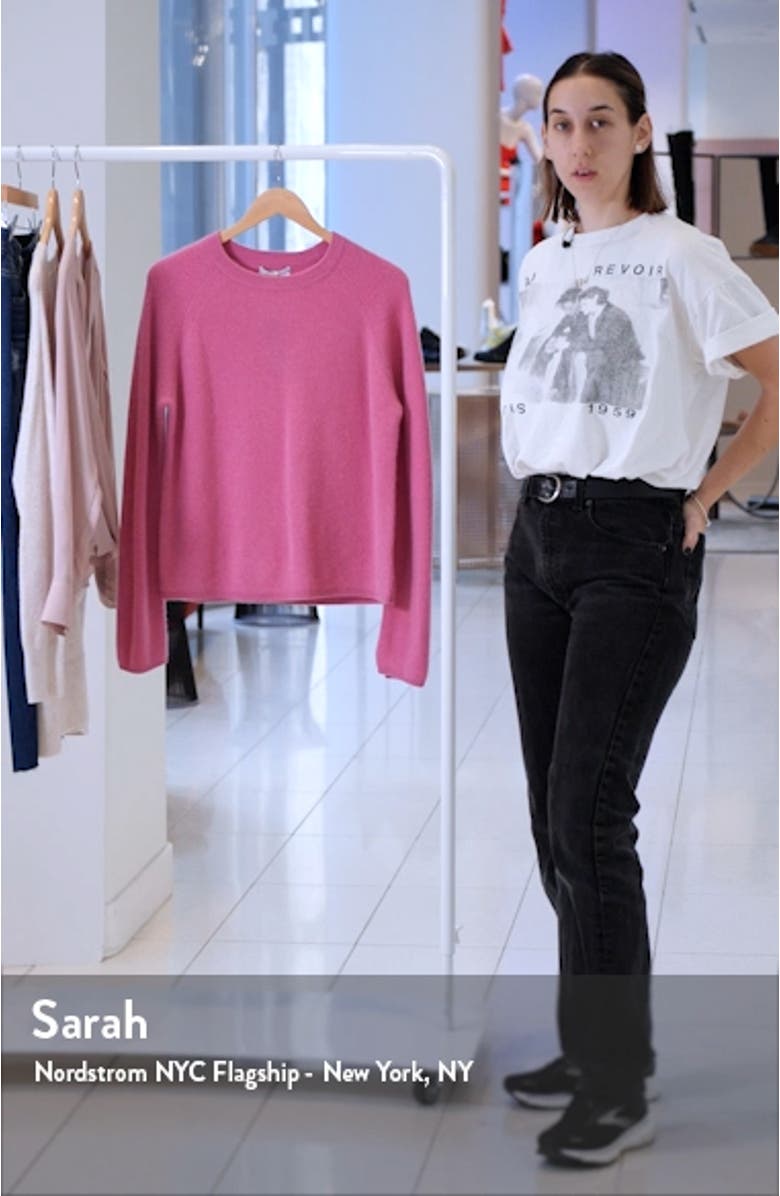 Cashmere Crewneck Sweater, sales video thumbnail