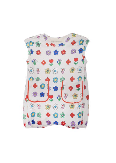 Little Garden Parade Cap Sleeve Romper (Baby)